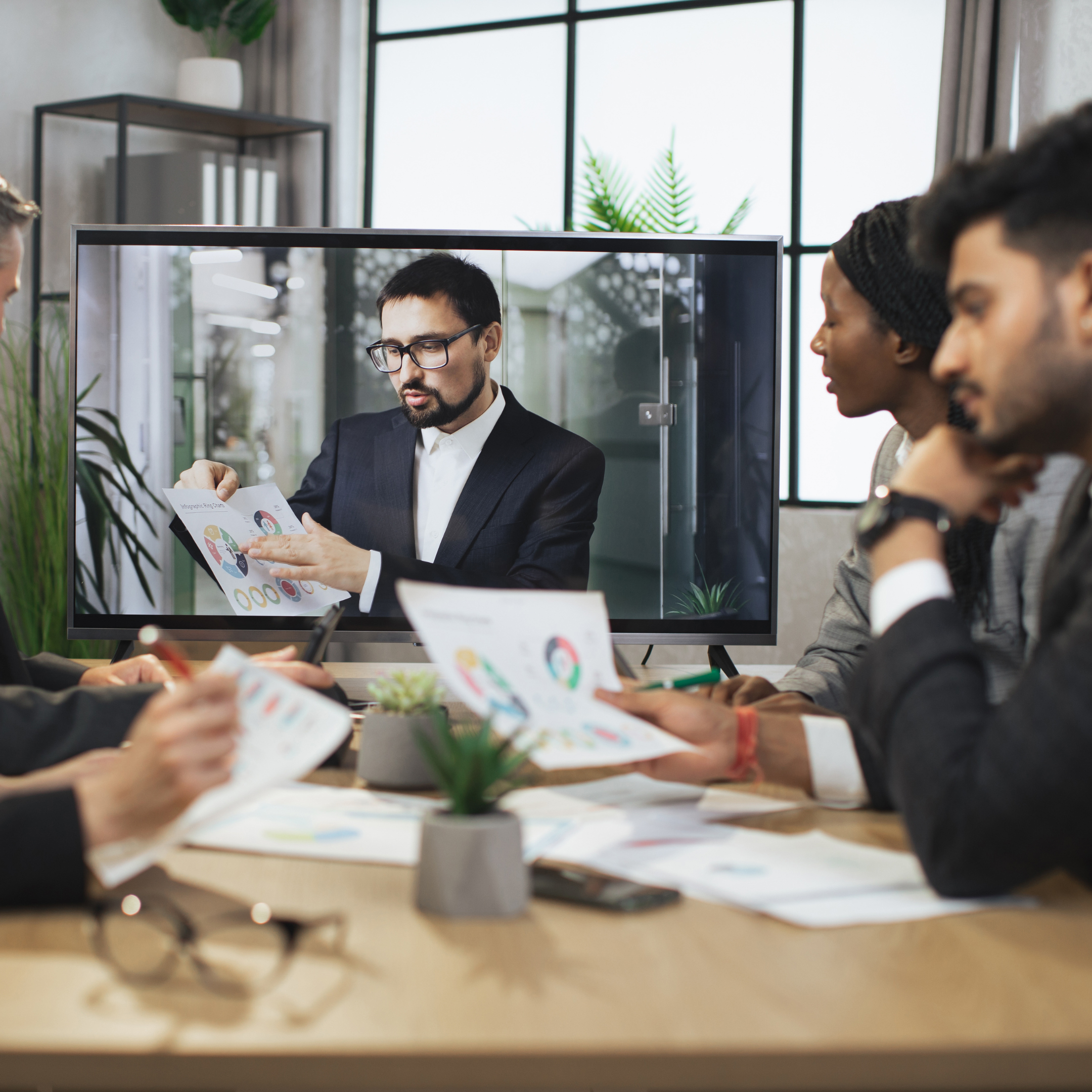 video conferencing solutions provided by the Phone Experts.